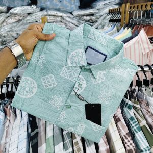 👕 Pure Cotton Half Sleeve Print Shirt 👕